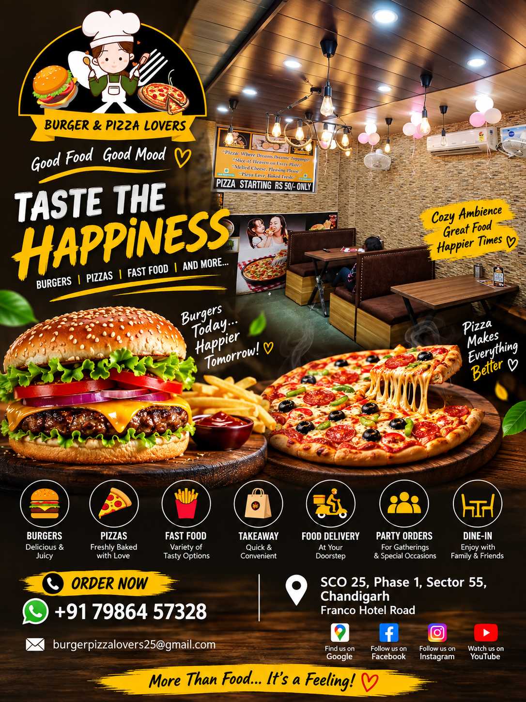 Burger & Pizza Lovers