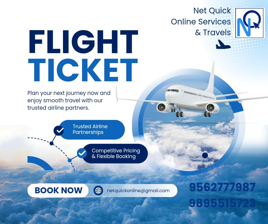 Net Quick Online Services And Travels