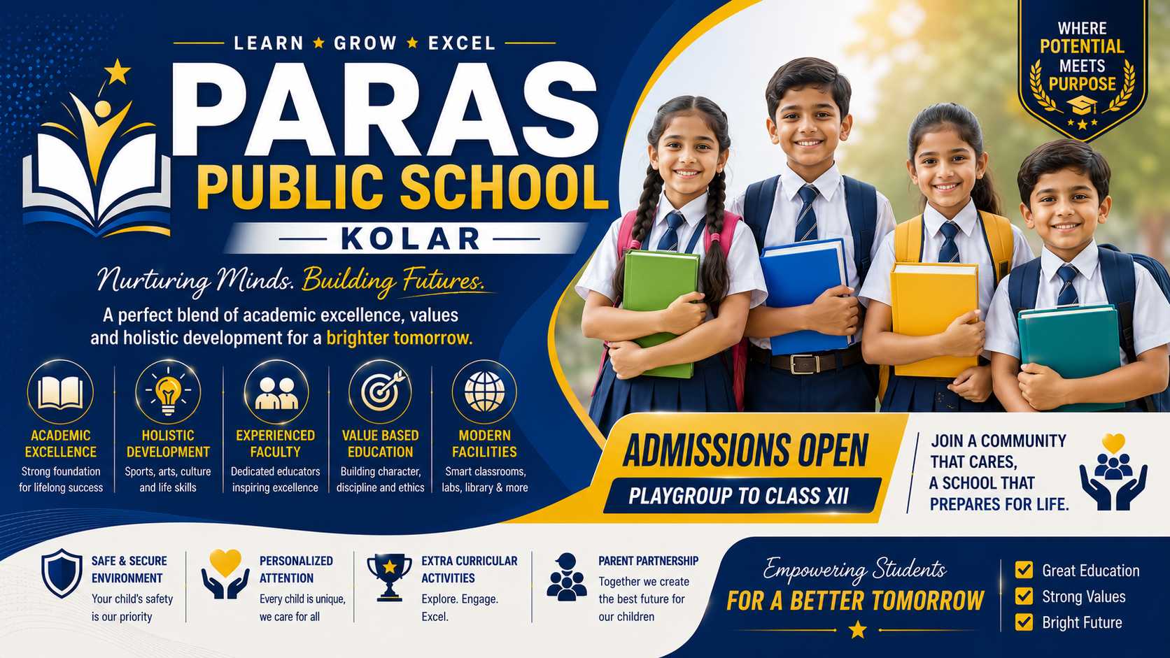 Paras Public School Kolar