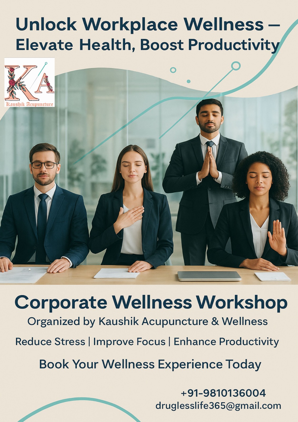 HEALTH & WELLNESS WORKSHOPS FOR CORPORATES