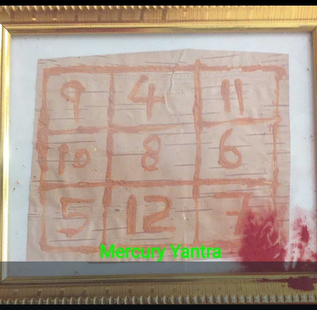 Mercury (Budh) Planet Yantra - Image 1