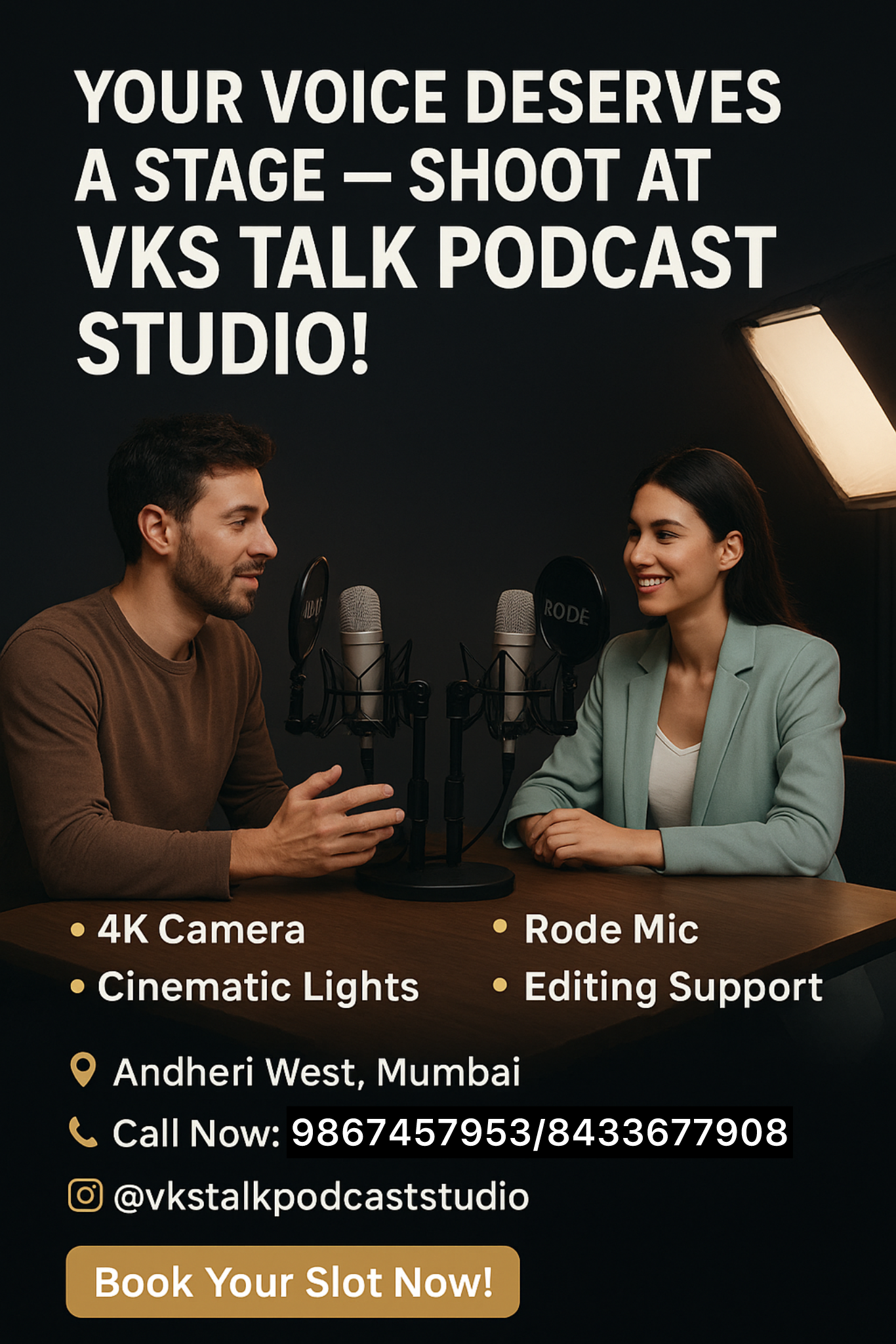 Vks Podcast Studio