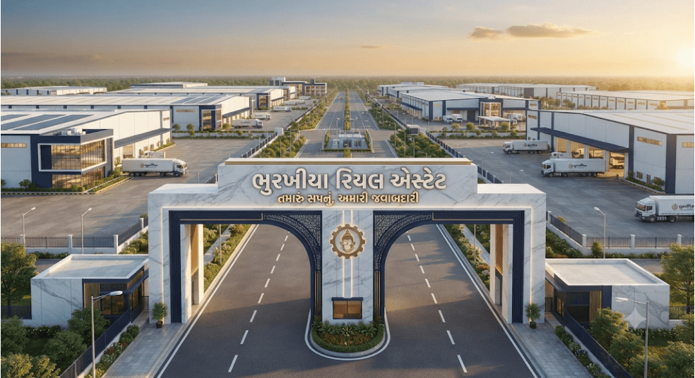 ઇન્ડસ્ટ્રીયલ પ્લોટ, ગોડાઉન અને ફેક્ટરી માટે શ્રેષ્ઠ પ્રોપર્ટી સોલ્યુશન.
