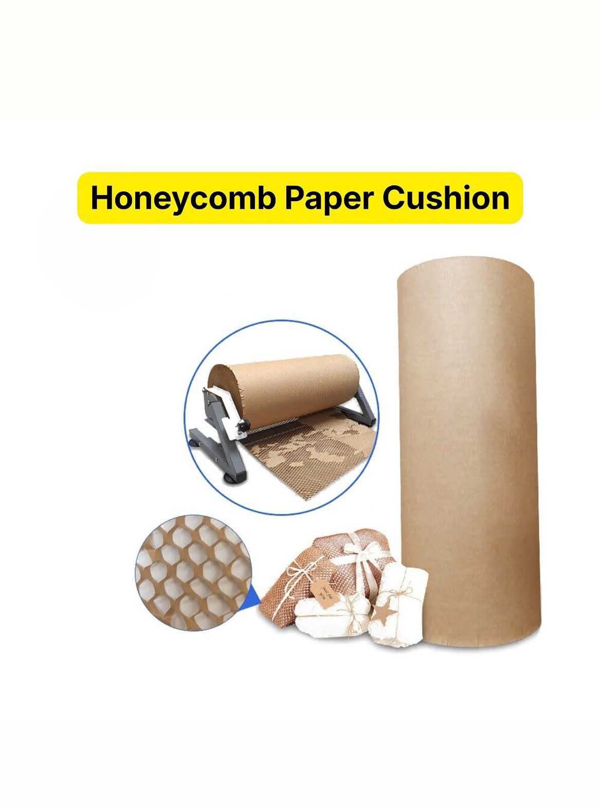 20 Inches Honeycomb Paper Roll – 100 Meter - Image 6