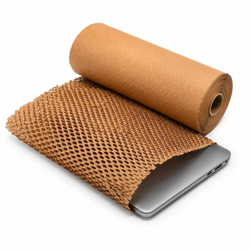 20 Inches Honeycomb Paper Roll – 100 Meter - Image 4