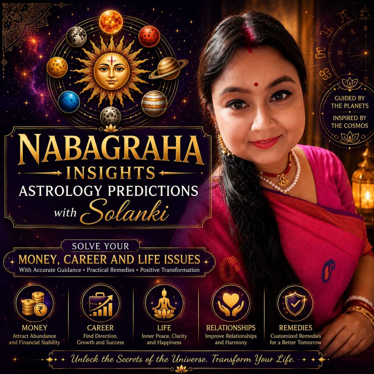 Astro Solutions With Astrologer Solanki Mondal | Nabagraha Insights