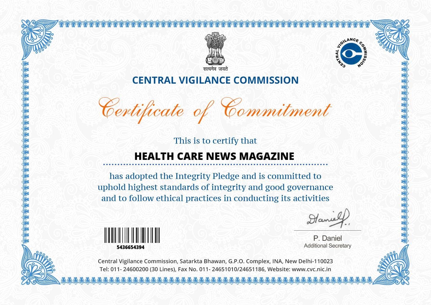 Health Care Magazine & Tv