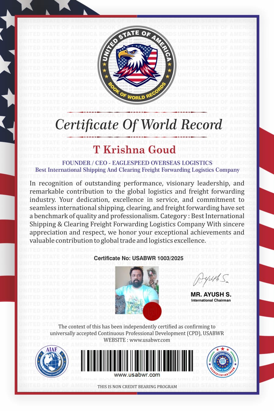 EAGLESPEED OVERSEAS LOGISTICS
