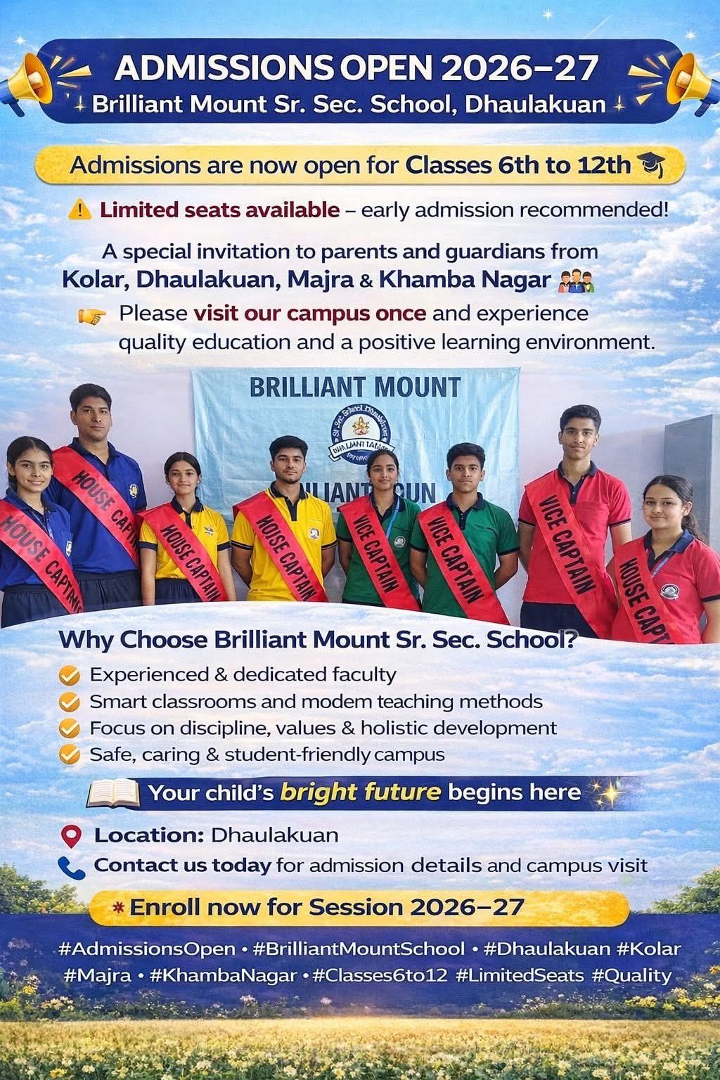 Brilliant Mount Sr. Sec. School