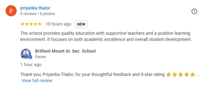 Brilliant Mount Sr. Sec. School (Dhaulakuan)