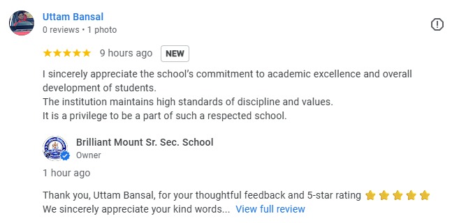 Brilliant Mount Sr. Sec. School (Dhaulakuan)