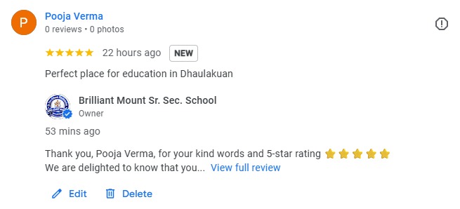 Brilliant Mount Sr. Sec. School (Dhaulakuan)