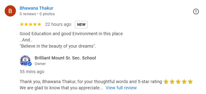 Brilliant Mount Sr. Sec. School (Dhaulakuan)