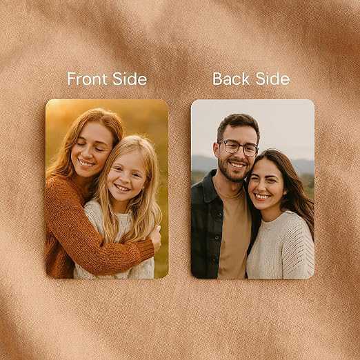 PHOTO WALLET PVC CARD FOR LOVED ONES SIZE (86×54mm) - Image 3