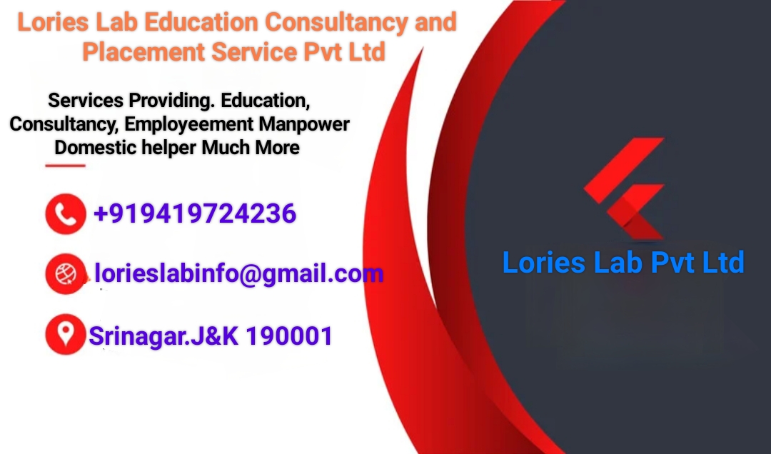 Lories Lab Education Consultancy And Placement Services Pvt Ltd