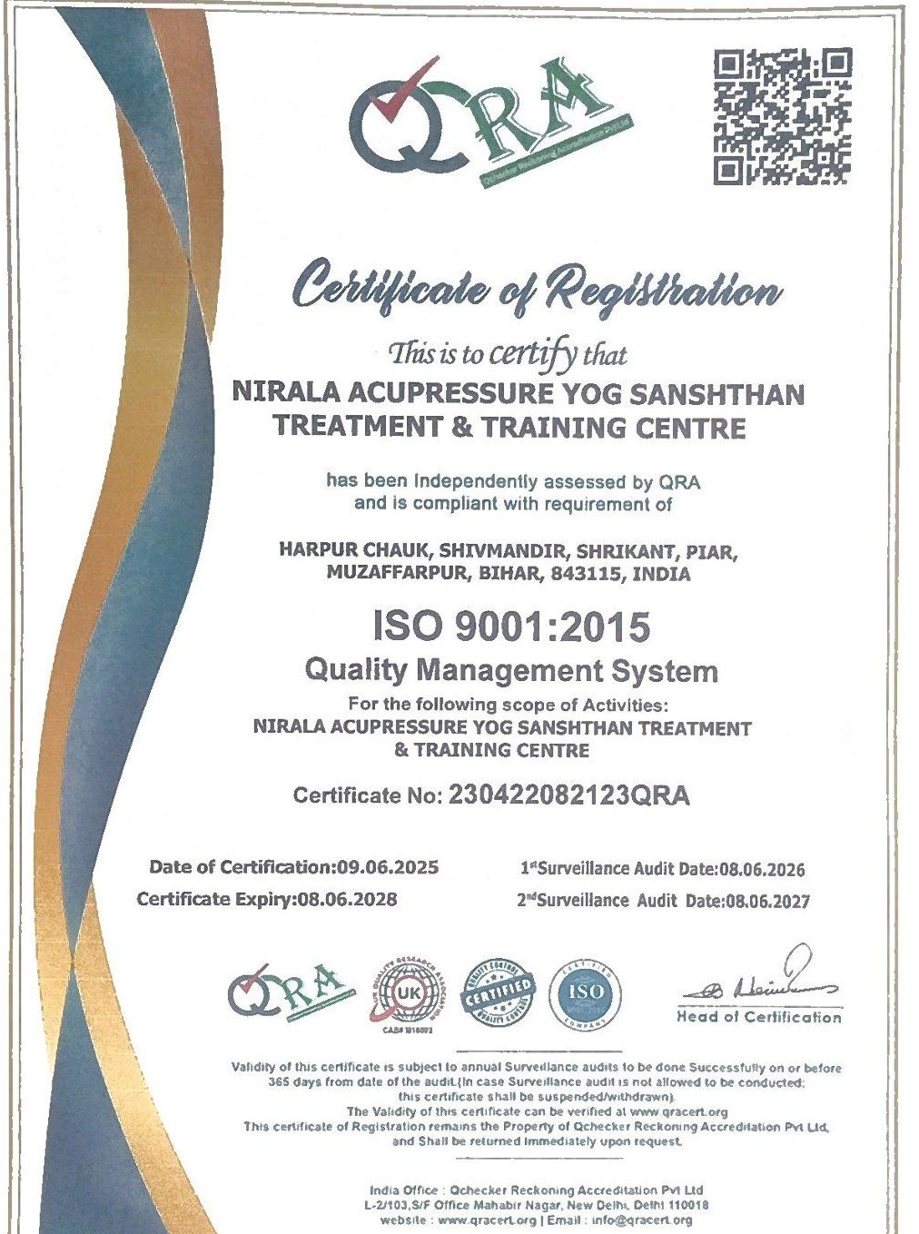 Nirala Acupressure Yog Sansthan Treatment & Training Center