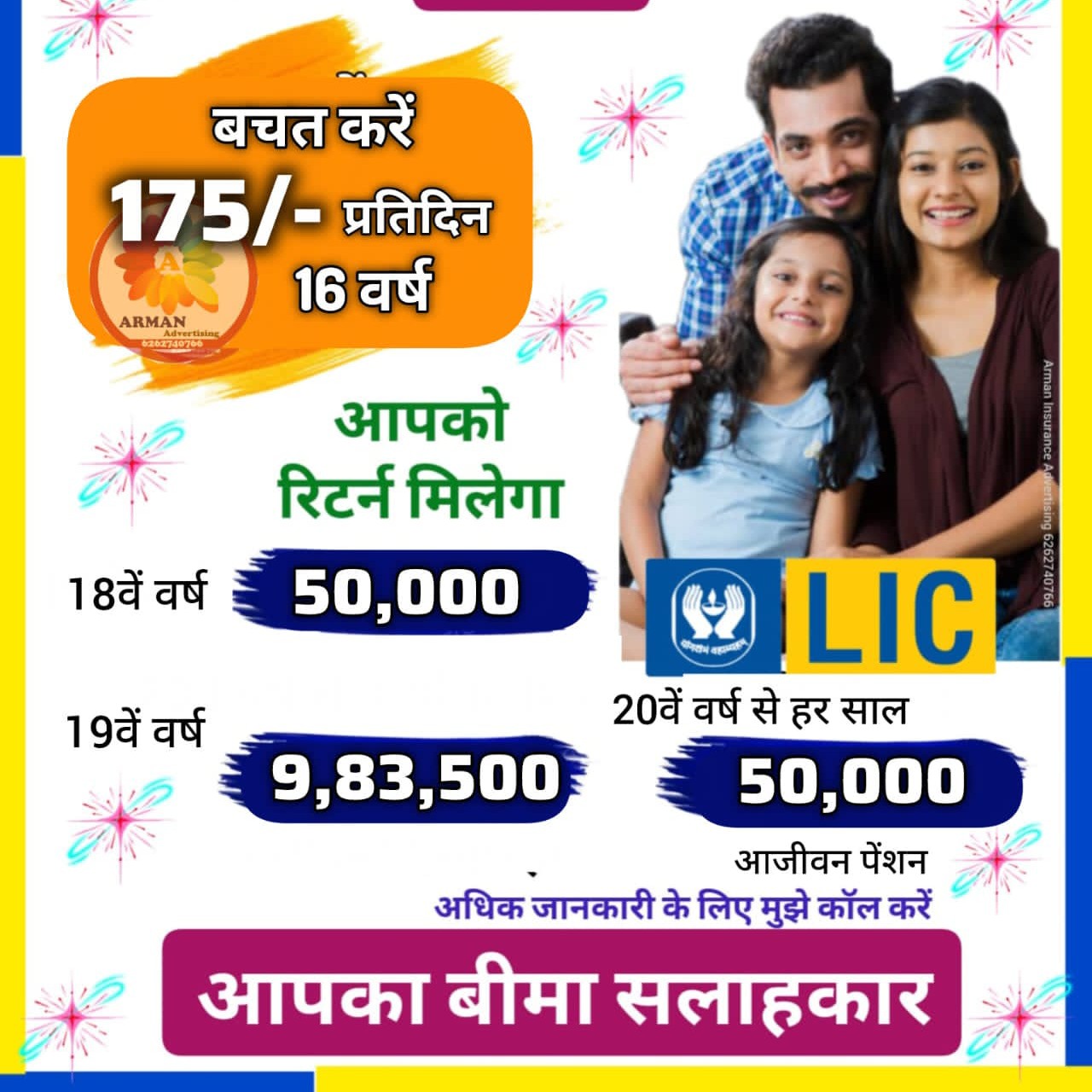 એલ.આઇ.સી પ્લાન કોમ્બિનેશન L I C Plan Combination