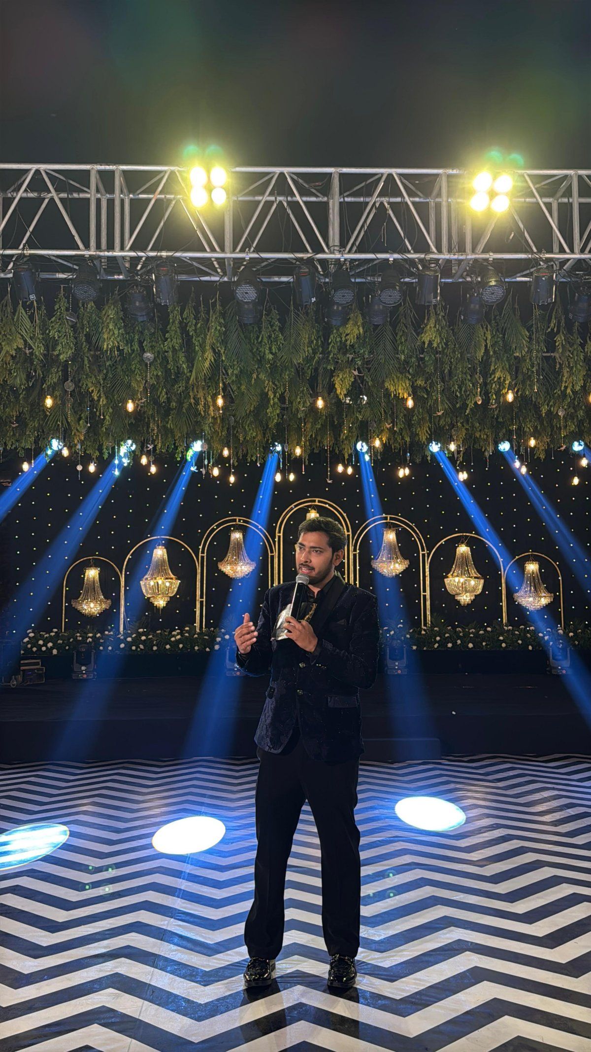 Anchor Rahul Budhani